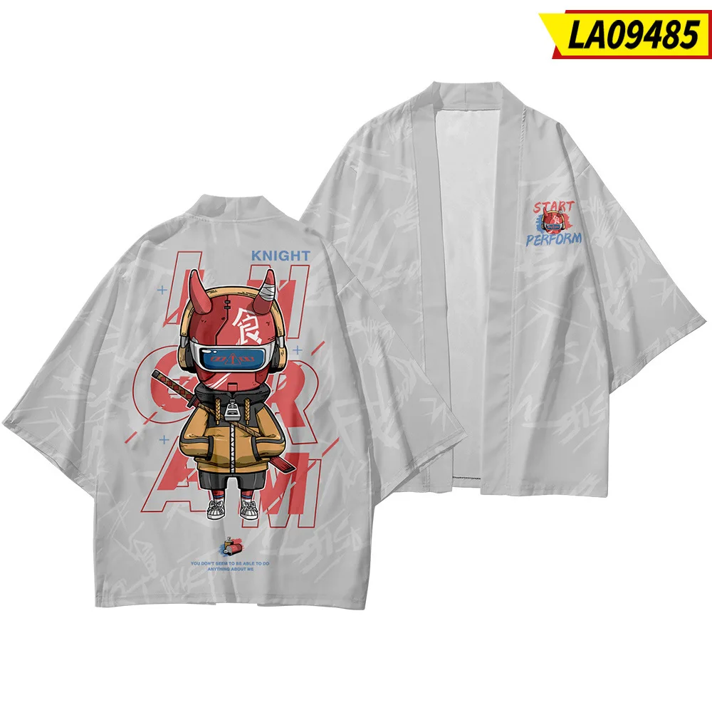 Кимоно мужское с принтом, Серый кардиган и брюки, уличная одежда самурая, хаори юката
Кимоно мужское с принтом, Серый кардиган и брюки, уличная одежда самурая, хаори юката