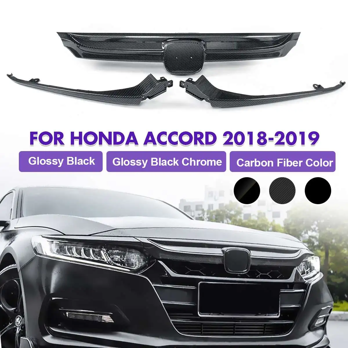 Запасная передняя решетка из АБС-пластика для седана JDM 2018-2020 10-го поколения, глянцевый черный
Запасная передняя решетка из АБС-пластика для седана JDM 2018-2020 10-го поколения, глянцевый черный