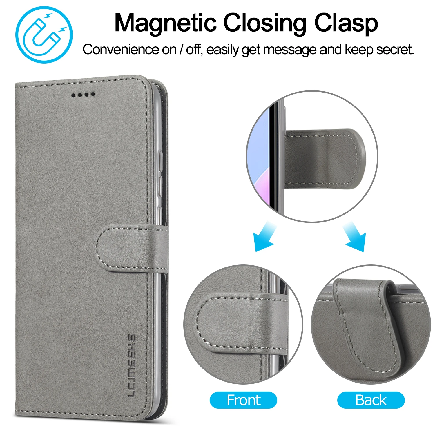 Xiaomi Redmi 5 Plus 6 Pro 7 8 9 A Y3 A2 LIte Magnetic flip phone case with card holder
Xiaomi Redmi 5 Plus 6 Pro 7 8 9 A Y3 A2 LIte Magnetic flip phone case with card holder