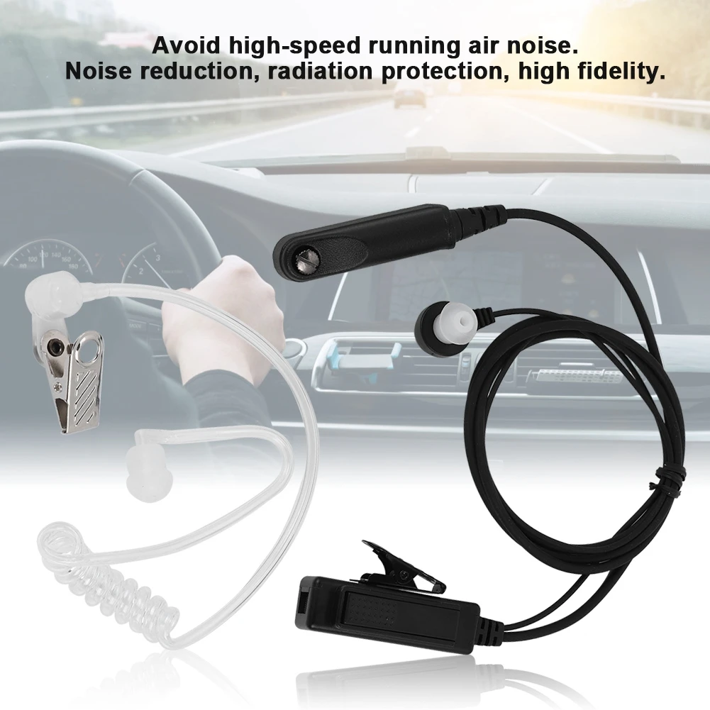 Air Duct Headset With Mic for BF-A58 Walkie Talkie Black PU Wire cable K-Head Long PTT Air DuctAir
Air Duct Headset With Mic for BF-A58 Walkie Talkie Black PU Wire cable K-Head Long PTT Air DuctAir