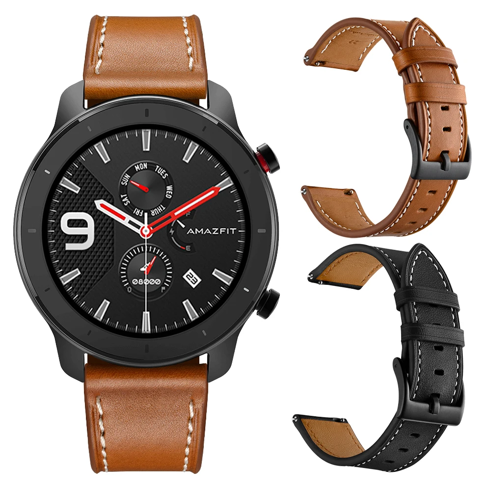 Кожаный ремешок для часов Huami Amazfit GTR, коричневый, черный, 47 мм, 42 мм, для Amazfit Stratos 3, 2, 2S /Amazfit Pace
Кожаный ремешок для часов Huami Amazfit GTR, коричневый, черный, 47 мм, 42 мм, для Amazfit Stratos 3, 2, 2S /Amazfit Pace