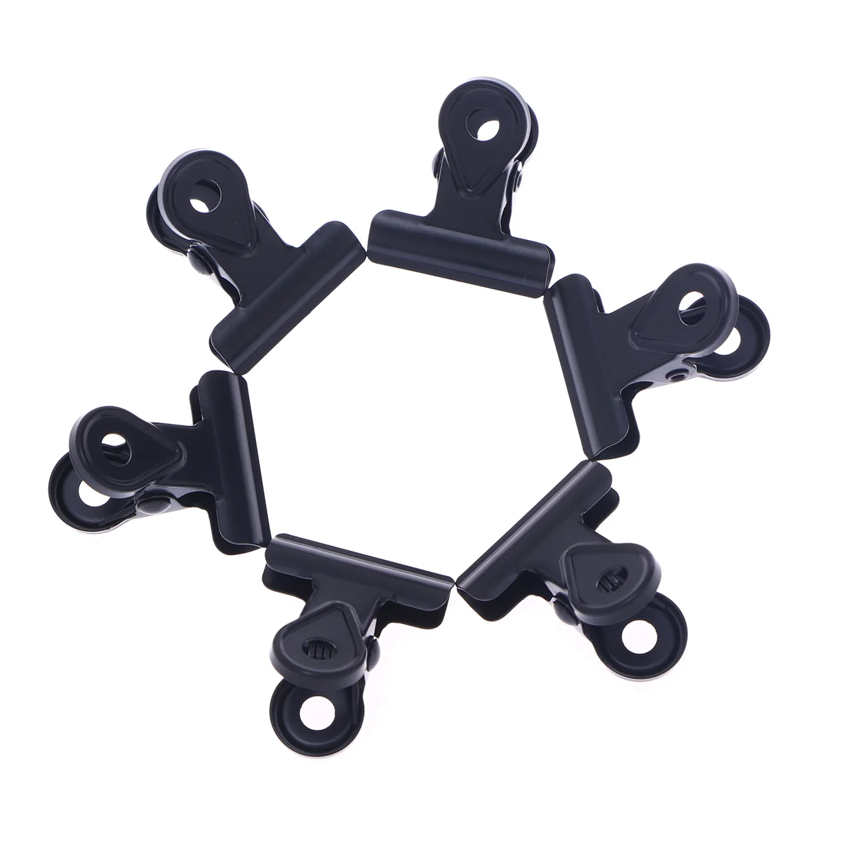 20PCS Metal Hinge Clips Binder Clips Paper Clamp Copper Paper Clips - Black (20MM)
20PCS Metal Hinge Clips Binder Clips Paper Clamp Copper Paper Clips - Black (20MM)