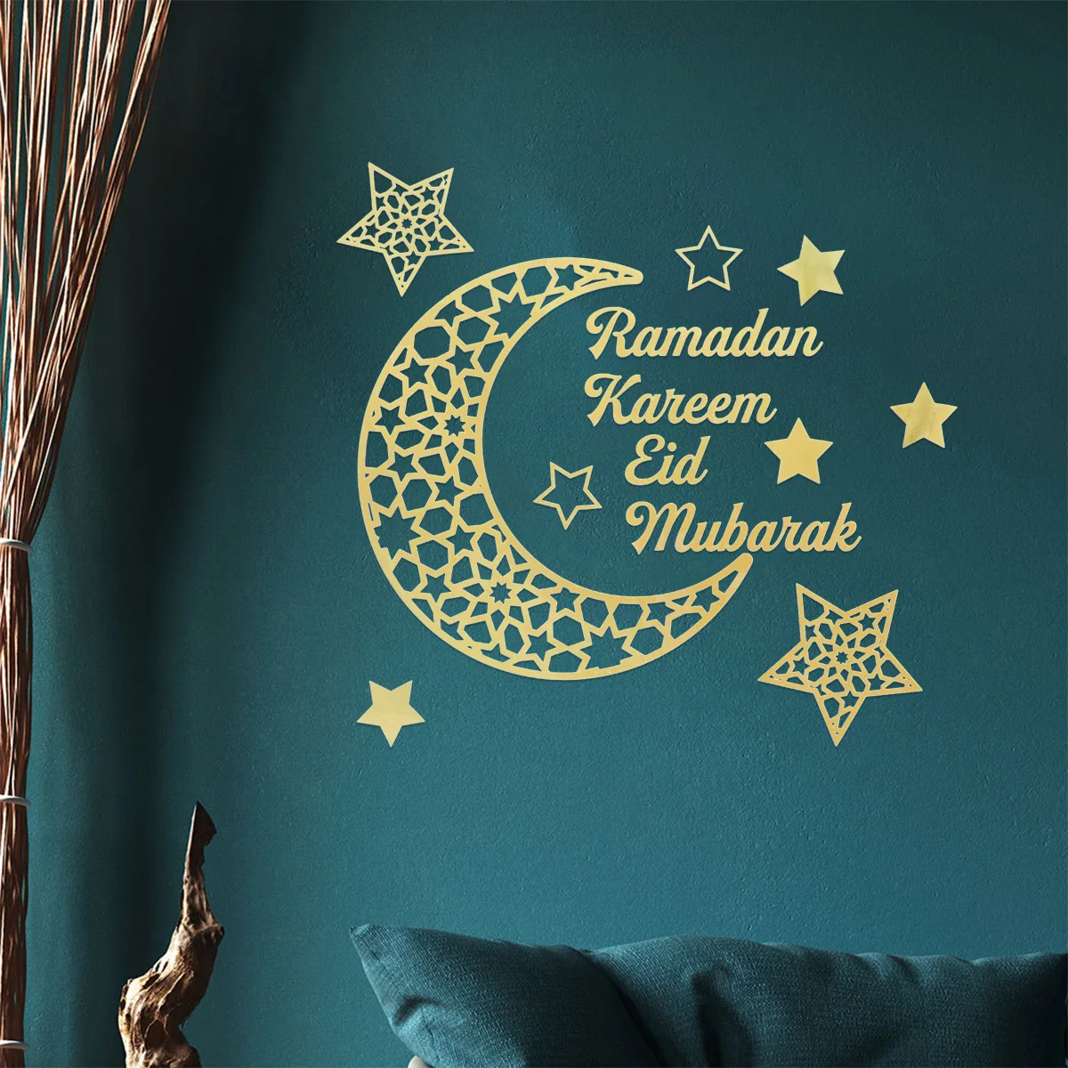 Eid Mubarak Window Sticker Ramadan Decoration for Home Islamic Muslim Party Decor Eid Al Adha Eid Kareem Party Supplies
Eid Mubarak Window Sticker Ramadan Decoration for Home Islamic Muslim Party Decor Eid Al Adha Eid Kareem Party Supplies