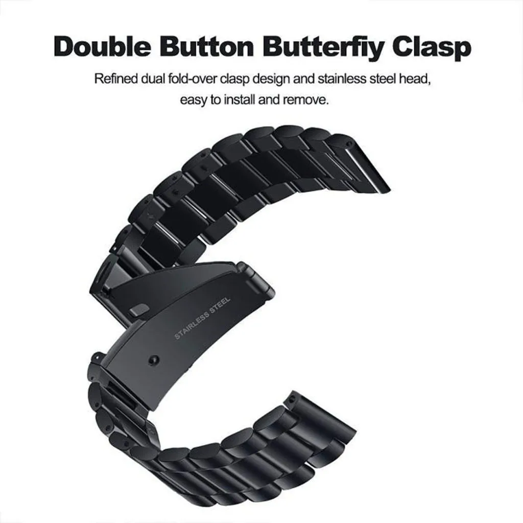 HIPERDEAL(HIPERDEAL) Smart accessories Stainless Steel Quick Release Band WristStrap for Huawei Watch GT2 46mm smartwatch 2020
HIPERDEAL(HIPERDEAL) Smart accessories Stainless Steel Quick Release Band WristStrap for Huawei Watch GT2 46mm smartwatch 2020