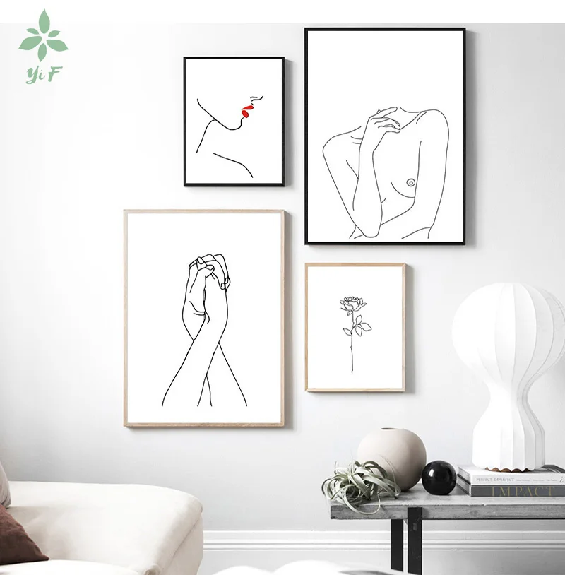 Modern Nordic Style Canvas Oil Abstract Figure Line Drawing Body Hand Can For Home Wall Decorate
Modern Nordic Style Canvas Oil Abstract Figure Line Drawing Body Hand Can For Home Wall Decorate