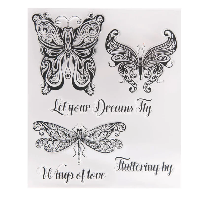 1pc Two Butterflies Transparent Clear Silicone Stamp Seal DIY Scrapbook Rubber Stamping Coloring Embossing Diary Decor Reusable
1pc Two Butterflies Transparent Clear Silicone Stamp Seal DIY Scrapbook Rubber Stamping Coloring Embossing Diary Decor Reusable