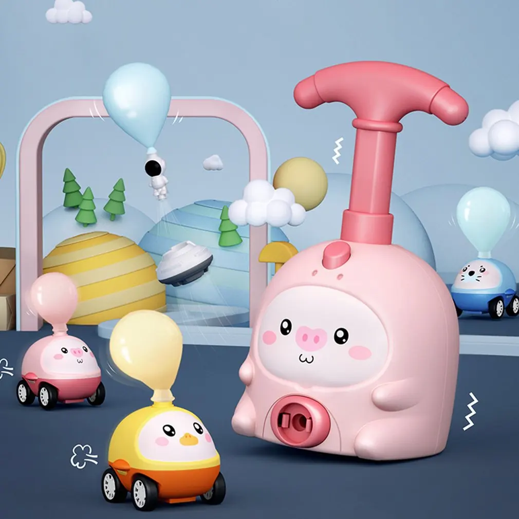 NEW Power Balloon Launch Tower Toy Puzzle Fun Education Inertia Air Power Balloon Car Science Experimen Toy for Children Gift
NEW Power Balloon Launch Tower Toy Puzzle Fun Education Inertia Air Power Balloon Car Science Experimen Toy for Children Gift