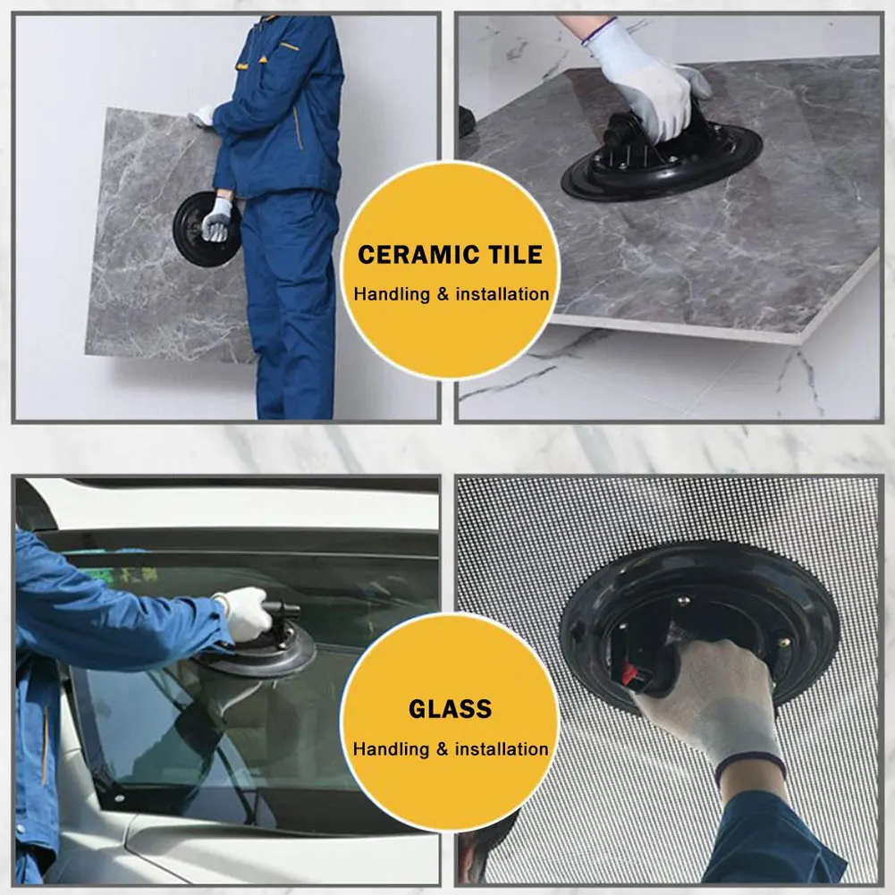 Vacuum Suction Cup 520lbs With ABS Handle Ventosas Para Vidrio Heavy Duty Lifter For Granite Tile Glass Manual Lifting 8inch
Vacuum Suction Cup 520lbs With ABS Handle Ventosas Para Vidrio Heavy Duty Lifter For Granite Tile Glass Manual Lifting 8inch
