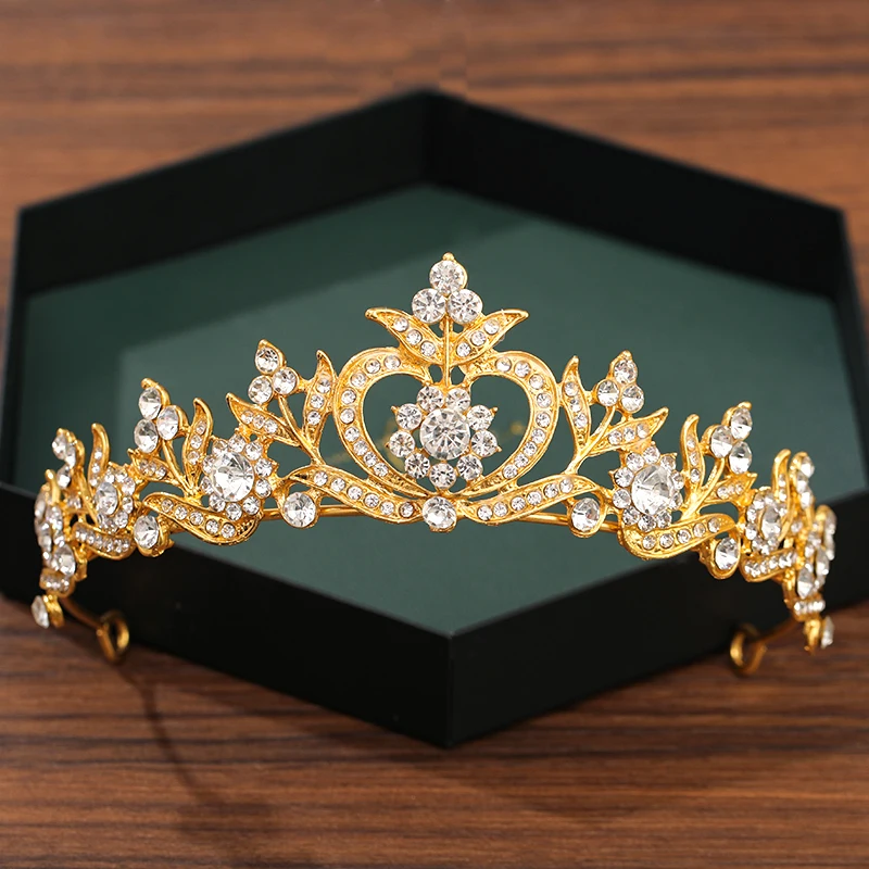 Silver Color Crown and Tiara Hair Accessories For Women Wedding Accessories Crown For Bridal Crystal Rhinestone Diadema Tiara
Silver Color Crown and Tiara Hair Accessories For Women Wedding Accessories Crown For Bridal Crystal Rhinestone Diadema Tiara