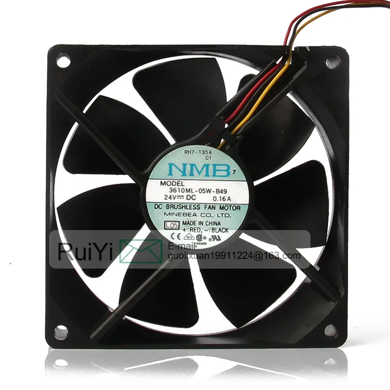 Original NMB-MAT7 4712KL-05W-B40 24V 0.48A 12cmx12cmx3.8cm 12 Cm ABB Inverter PC Case Gamer Cabinet Thermal Paste Cooling Fan 
Original NMB-MAT7 4712KL-05W-B40 24V 0.48A 12cmx12cmx3.8cm 12 Cm ABB Inverter PC Case Gamer Cabinet Thermal Paste Cooling Fan