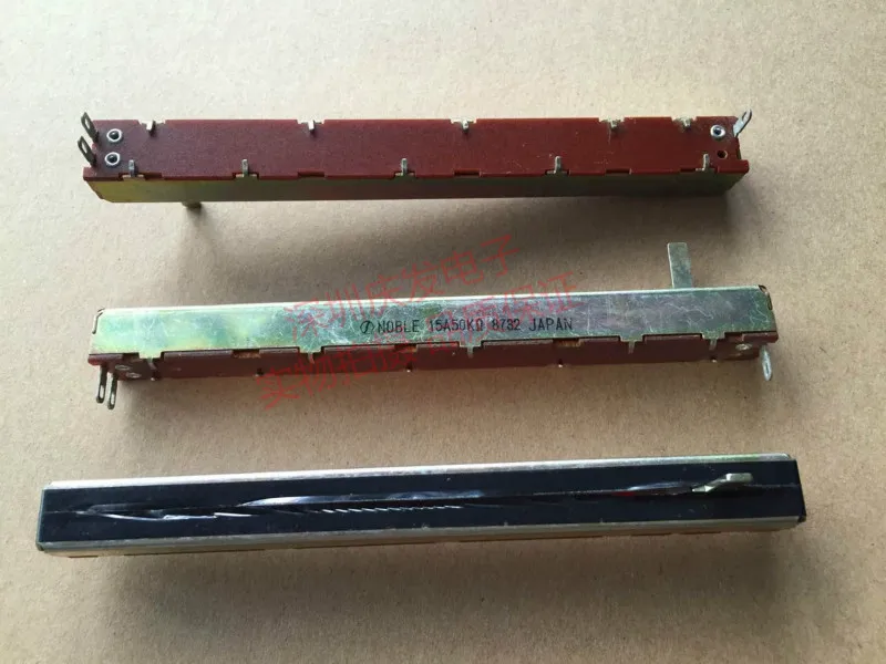 Оригинальный новый 100% прямое скольжение потенциометр 50K микшер fader общая длина 130 мм длина ручки 12 мм (переключатель)
Оригинальный новый 100% прямое скольжение потенциометр 50K микшер fader общая длина 130 мм длина ручки 12 мм (переключатель)