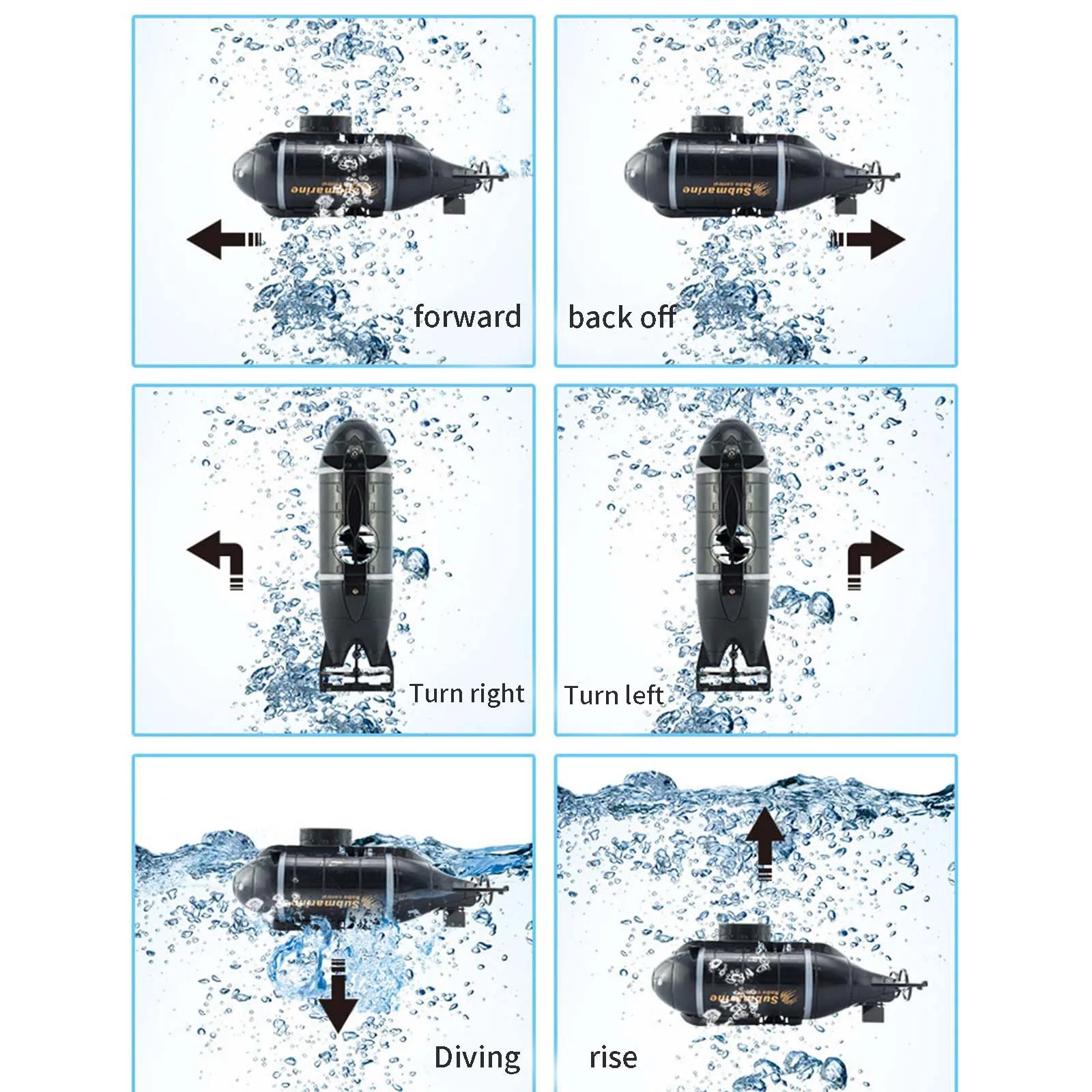 2.4g Mini Rc Toy Remote Control Ship Model Electric Water Diving Toy Simulation Model Gift For Kids Boys Girls New Year Gift 
2.4g Mini Rc Toy Remote Control Ship Model Electric Water Diving Toy Simulation Model Gift For Kids Boys Girls New Year Gift