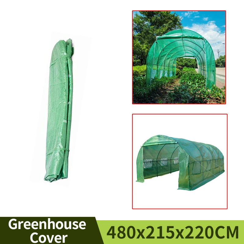 480x215x220CM Garden Greenhouse Cover PE Plant Green House Covers Waterproof Portable Outdoor Accessories Without Stents
480x215x220CM Garden Greenhouse Cover PE Plant Green House Covers Waterproof Portable Outdoor Accessories Without Stents