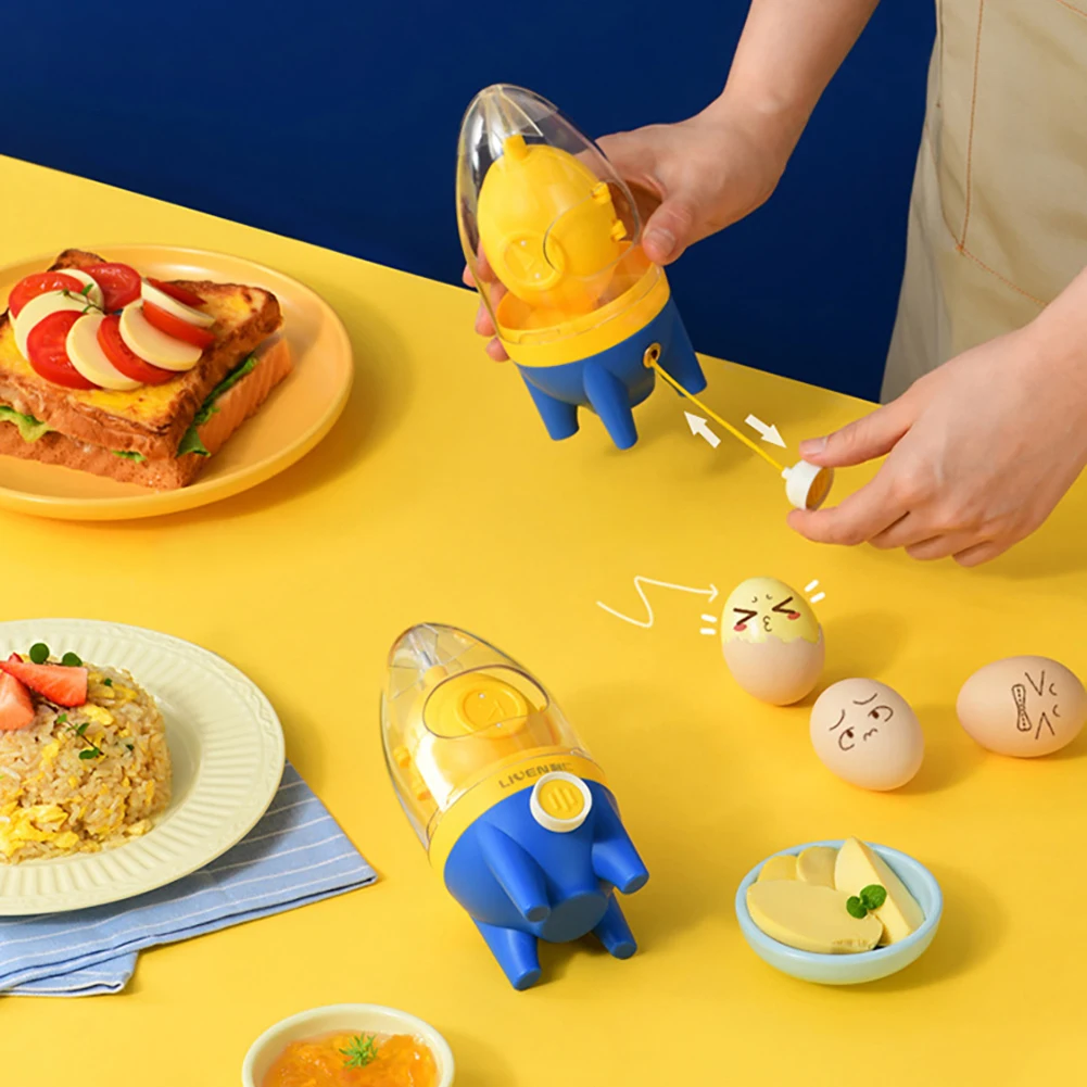 Manual Golden Egg Puller Scrambler Household White Yolk Mixer Kitchen Tool Mix Manual Scrambler Convenient Without Breaking Eggs
Manual Golden Egg Puller Scrambler Household White Yolk Mixer Kitchen Tool Mix Manual Scrambler Convenient Without Breaking Eggs