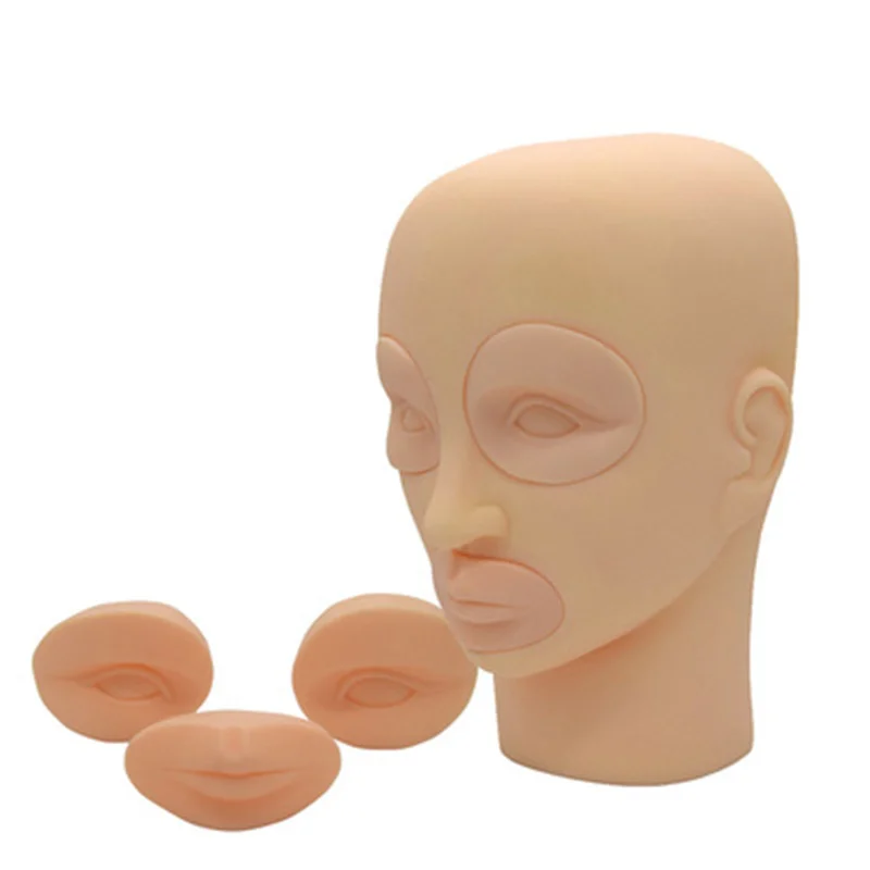 A complete set of detachable silicone 3D tattoo practice head model, eyebrow tattoo, lip bleaching, eyebrows, eyebrows and lips,
A complete set of detachable silicone 3D tattoo practice head model, eyebrow tattoo, lip bleaching, eyebrows, eyebrows and lips,