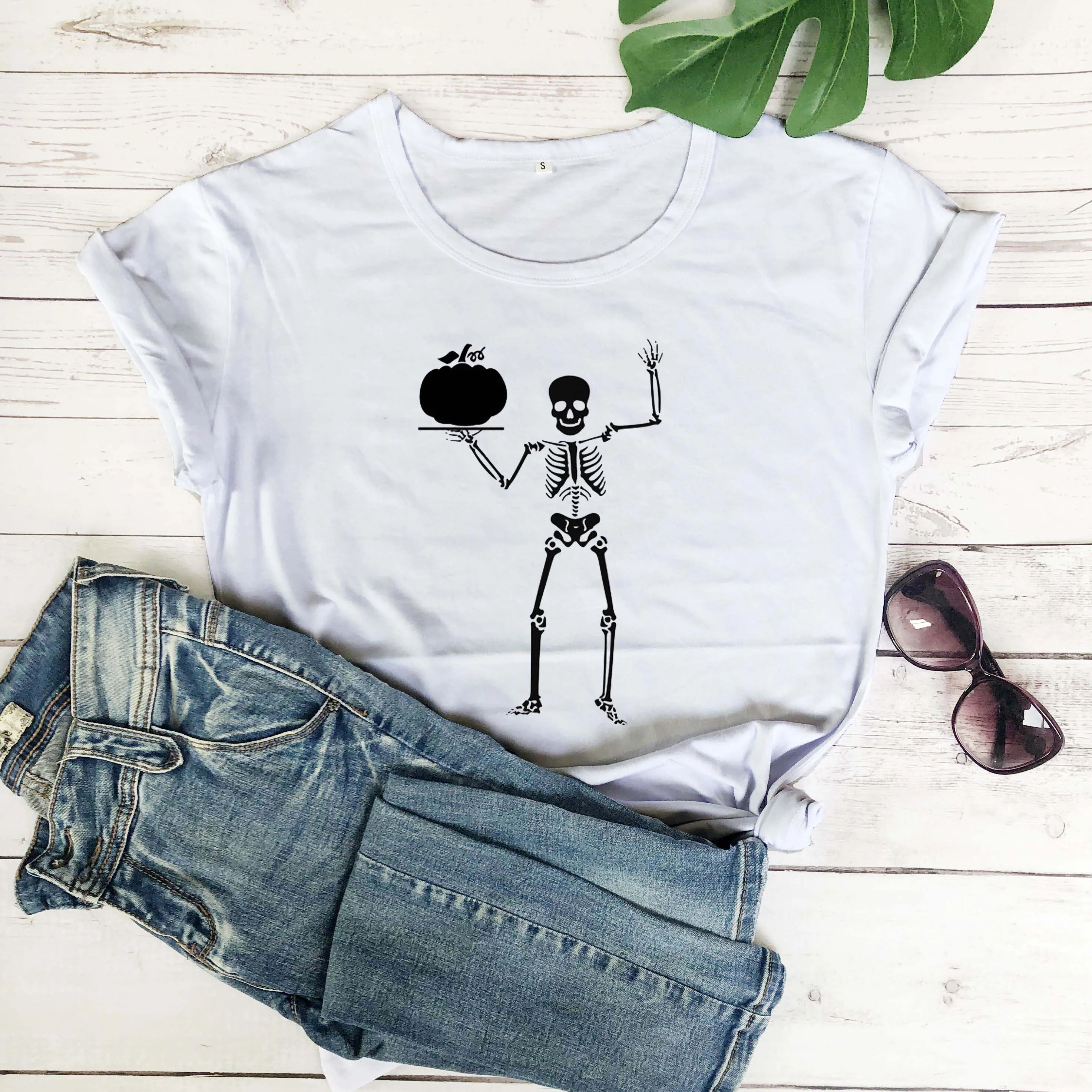 halloween skeleton graphic women fashion cotton casual young hipster t shirt girl gift tees holiday gift party grunge tops O081
halloween skeleton graphic women fashion cotton casual young hipster t shirt girl gift tees holiday gift party grunge tops O081