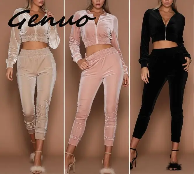 2019 Winter 2 Piece Sets Women Solid Gold Velvet Burgundy Knitted Sweatshirt Elastic Waist Warm Pullovers Tracksuit Outfits
2019 Winter 2 Piece Sets Women Solid Gold Velvet Burgundy Knitted Sweatshirt Elastic Waist Warm Pullovers Tracksuit Outfits