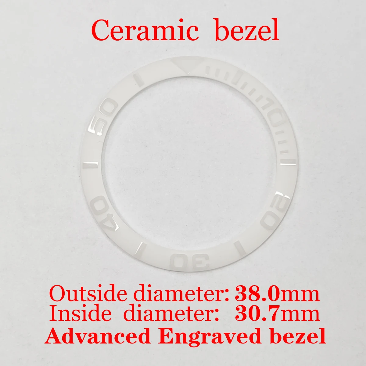38mm 2021 New Style Advanced Engraved Ceramic Bezel Suitable For 40mm Case Accessories
38mm 2021 New Style Advanced Engraved Ceramic Bezel Suitable For 40mm Case Accessories