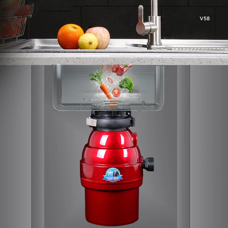 Food Waste Disposer Shredder Garbage Processor Fully Automatic 220V Kitchen Garbage Disposal Disposers Sorting Compressor
Food Waste Disposer Shredder Garbage Processor Fully Automatic 220V Kitchen Garbage Disposal Disposers Sorting Compressor