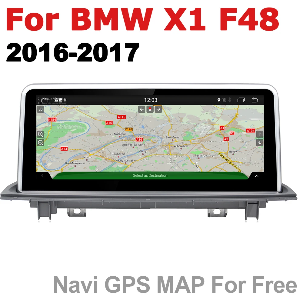 Android 7 0 автомобильный мультимедийный плеер для BMW X1 F48 2016 ~ 2017 NBT WiFi GPS Navi карта