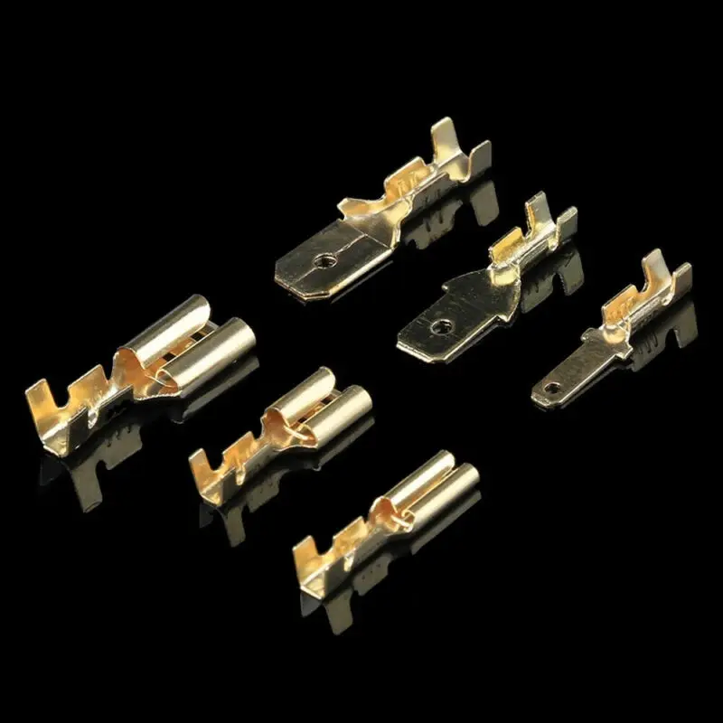 315pcs Cable Spade Lugs Electrical Wire Terminals Crimp Connectors W/ Sleeves Comes With 105pcs Insulating Sleeves For Safe Use
315pcs Cable Spade Lugs Electrical Wire Terminals Crimp Connectors W/ Sleeves Comes With 105pcs Insulating Sleeves For Safe Use
