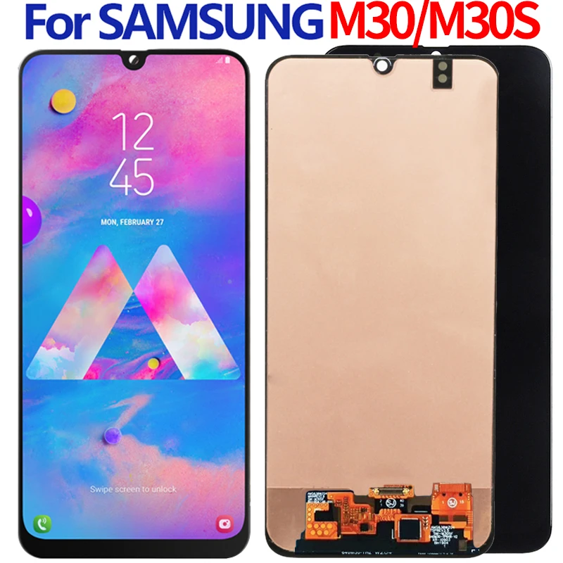 6,4 "Super Amoled для Samsung M30 ЖК M305 M305F SM-M305F ЖК M307 M30S ЖК-дисплей с цифровым преобразователем сенсорного ввода в сборе
6,4 "Super Amoled для Samsung M30 ЖК M305 M305F SM-M305F ЖК M307 M30S ЖК-дисплей с цифровым преобразователем сенсорного ввода в сборе