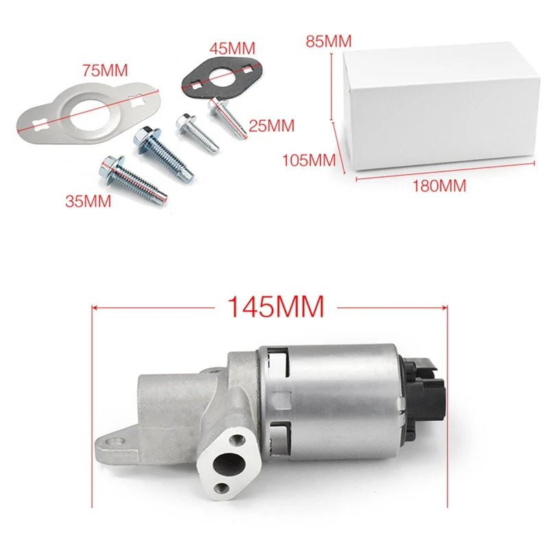 4593688AA EGR Gas Recirculation Valve for Chrysler Pacifica 4.0L Sebring 3.5L Dodge Avenger 3.5L Nitro 4.0L 911125
4593688AA EGR Gas Recirculation Valve for Chrysler Pacifica 4.0L Sebring 3.5L Dodge Avenger 3.5L Nitro 4.0L 911125