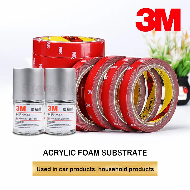 

3M 94 Primer ADHESION PROMOTER + 3M 4229 DOUBLE SIDED TAPE = BEST BUDDIES EVER Increase Viscosity 80%