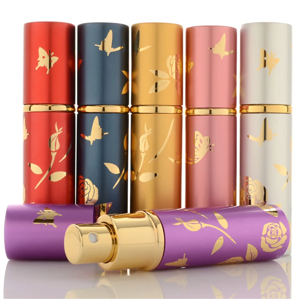 Spray Bottle Refillable Perfume Bottles Portable Metal Glass Empty Cosmetics Containers Spray Atomizer Bottle Travel Packaging
Spray Bottle Refillable Perfume Bottles Portable Metal Glass Empty Cosmetics Containers Spray Atomizer Bottle Travel Packaging
