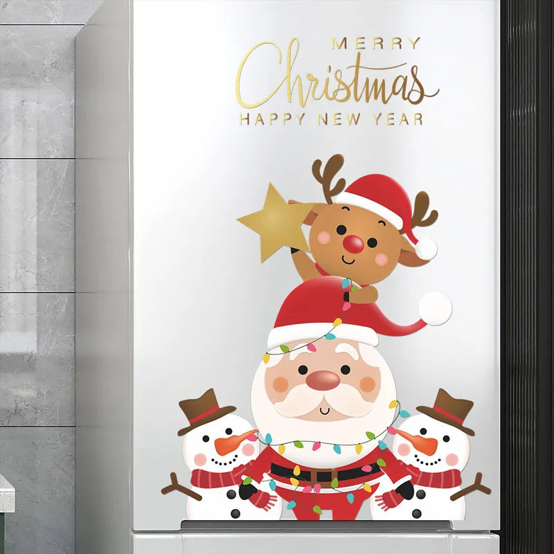 Christmas Wall Sticker Santa Claus DIY Removable Decal For Xmas Decor Elk Bedroom Door Window Glass Decoration Wall Sticker
Christmas Wall Sticker Santa Claus DIY Removable Decal For Xmas Decor Elk Bedroom Door Window Glass Decoration Wall Sticker