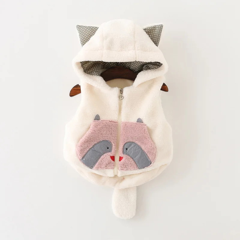 1-4Y Toddler Girl Clothes Cute Cat Ears Plush Baby Vest Autumn Warm Vest Coats For Girls Sleeveless Hooded Children's Outerwear
1-4Y Toddler Girl Clothes Cute Cat Ears Plush Baby Vest Autumn Warm Vest Coats For Girls Sleeveless Hooded Children's Outerwear