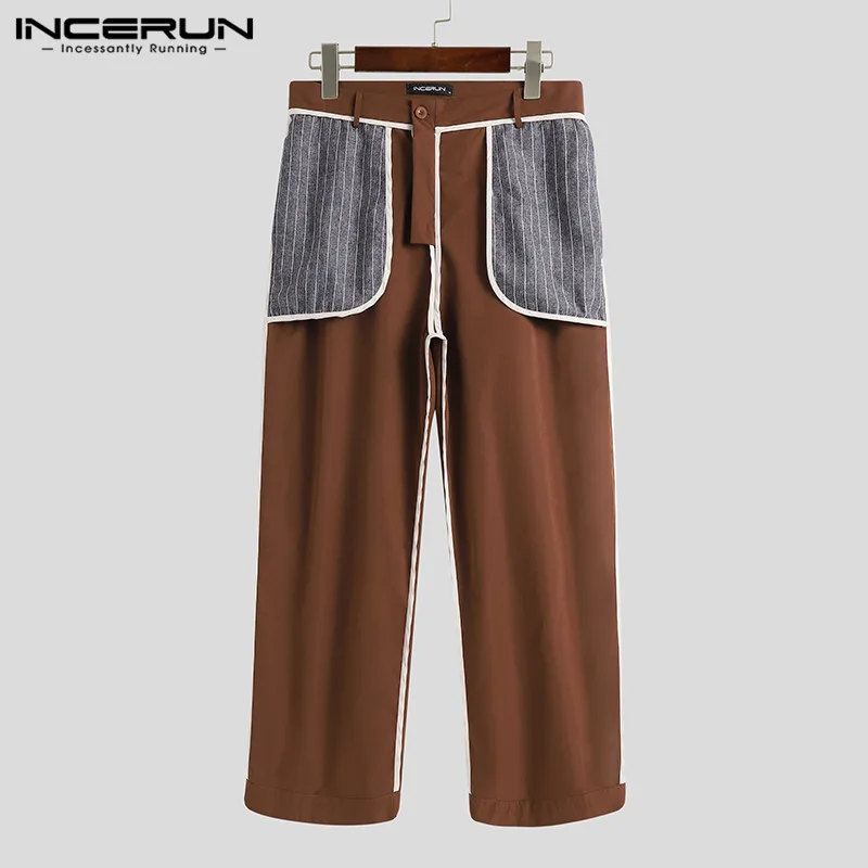 Fashion Men Straight Pants Button Patchwork Joggers Personality Trousers Men Streetwear Pockets Casual Pantalones Hombre INCERUN
Fashion Men Straight Pants Button Patchwork Joggers Personality Trousers Men Streetwear Pockets Casual Pantalones Hombre INCERUN