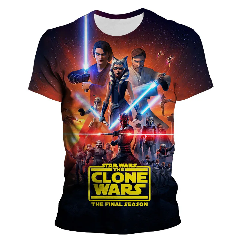 2021 New T Shirt Star Wars Men's Woman 3D graphic t shirts Oversize Fashion Child Summer Short sleeve tee anime tshirt 2021 Tops
2021 New T Shirt Star Wars Men's Woman 3D graphic t shirts Oversize Fashion Child Summer Short sleeve tee anime tshirt 2021 Tops