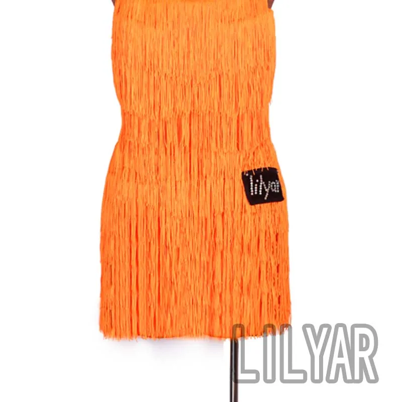 New Latin dance skirt competition skirt performance Skirt Adult custom orange tassel suspender backless dance skirt
New Latin dance skirt competition skirt performance Skirt Adult custom orange tassel suspender backless dance skirt