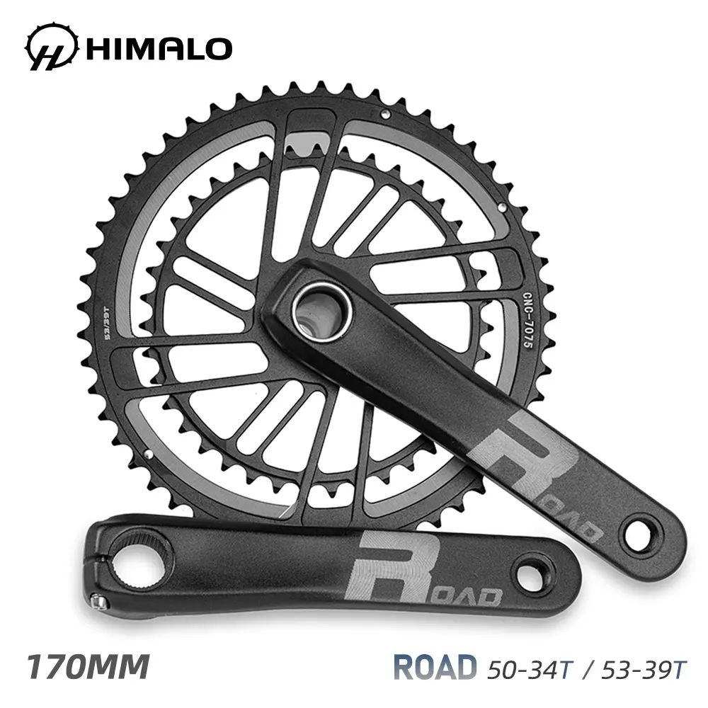 HIMALO 22S/20S crank 50-34T/53-39T SRAM GXP road folding bicycle SHIMANOR7000/R8000/5800/6800 wide and narrow sprocket crankset
HIMALO 22S/20S crank 50-34T/53-39T SRAM GXP road folding bicycle SHIMANOR7000/R8000/5800/6800 wide and narrow sprocket crankset