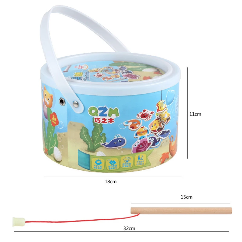 Children Baby Educational Toy Fishing Wooden Game Set Novelty Toys Cognition Magnetic Toys Set Kids Gifts Outdoor Fish Toys
Children Baby Educational Toy Fishing Wooden Game Set Novelty Toys Cognition Magnetic Toys Set Kids Gifts Outdoor Fish Toys