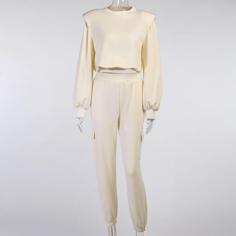 hirigin Autumn Casual Streetwear Women Two Piece Set Long Sleeve Sweatshirt And Elastic Waist Pockets Wide Leg Pant Loose Set
hirigin Autumn Casual Streetwear Women Two Piece Set Long Sleeve Sweatshirt And Elastic Waist Pockets Wide Leg Pant Loose Set