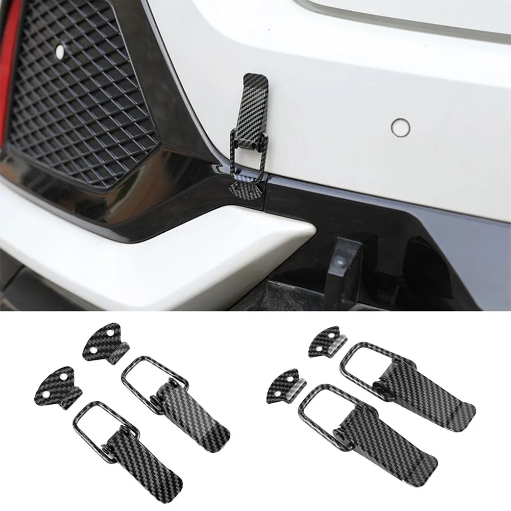 2pcs Carbon Fiber Car Modified Rear Tail Box Pull Buckle Repair Gap Decoration S/L Car Hood Lock Trunk Buckle Car Accessorry
2pcs Carbon Fiber Car Modified Rear Tail Box Pull Buckle Repair Gap Decoration S/L Car Hood Lock Trunk Buckle Car Accessorry