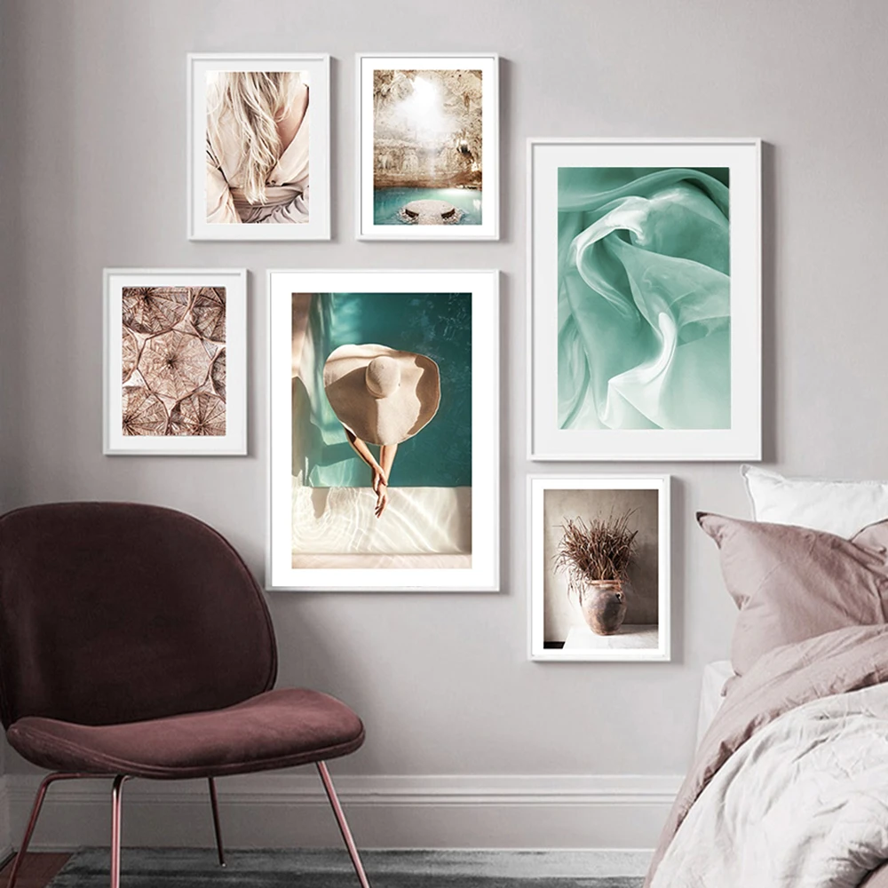 Simple Style Landscape Green Posters Prints Hat Wall Art Nordic Canvas Woman's back Pictures for Living Room Home Decor
Simple Style Landscape Green Posters Prints Hat Wall Art Nordic Canvas Woman's back Pictures for Living Room Home Decor