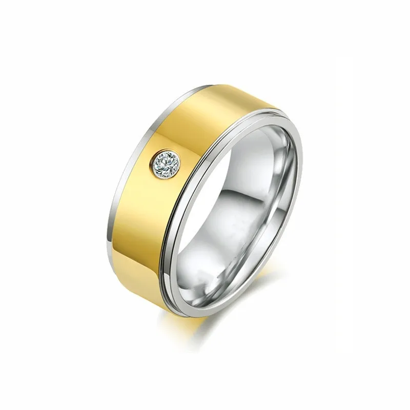 FDLK Men's Austrian Crystal Rings Charm Crystal Yellow Color Stainless Steel Ring Wedding Anel Party Jewelry
FDLK Men's Austrian Crystal Rings Charm Crystal Yellow Color Stainless Steel Ring Wedding Anel Party Jewelry