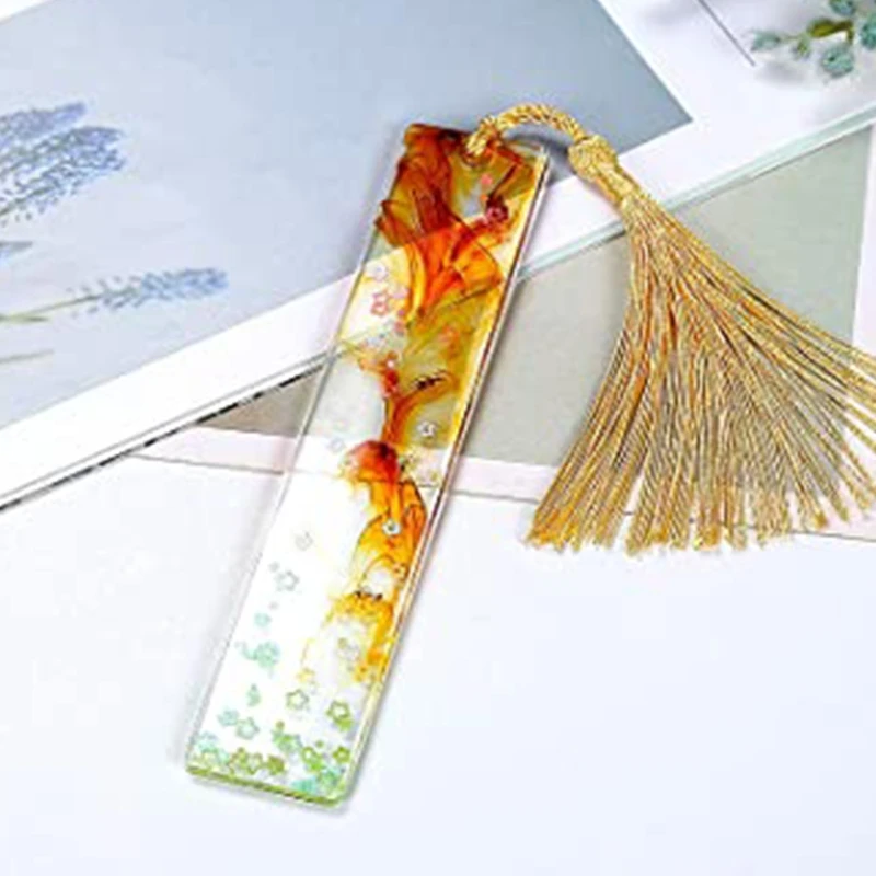 Rectangle Silicone Bookmark Mold DIY Bookmark Mould Making Epoxy Resin Jewelry DIY Craft Silicone Transparent Mold
Rectangle Silicone Bookmark Mold DIY Bookmark Mould Making Epoxy Resin Jewelry DIY Craft Silicone Transparent Mold