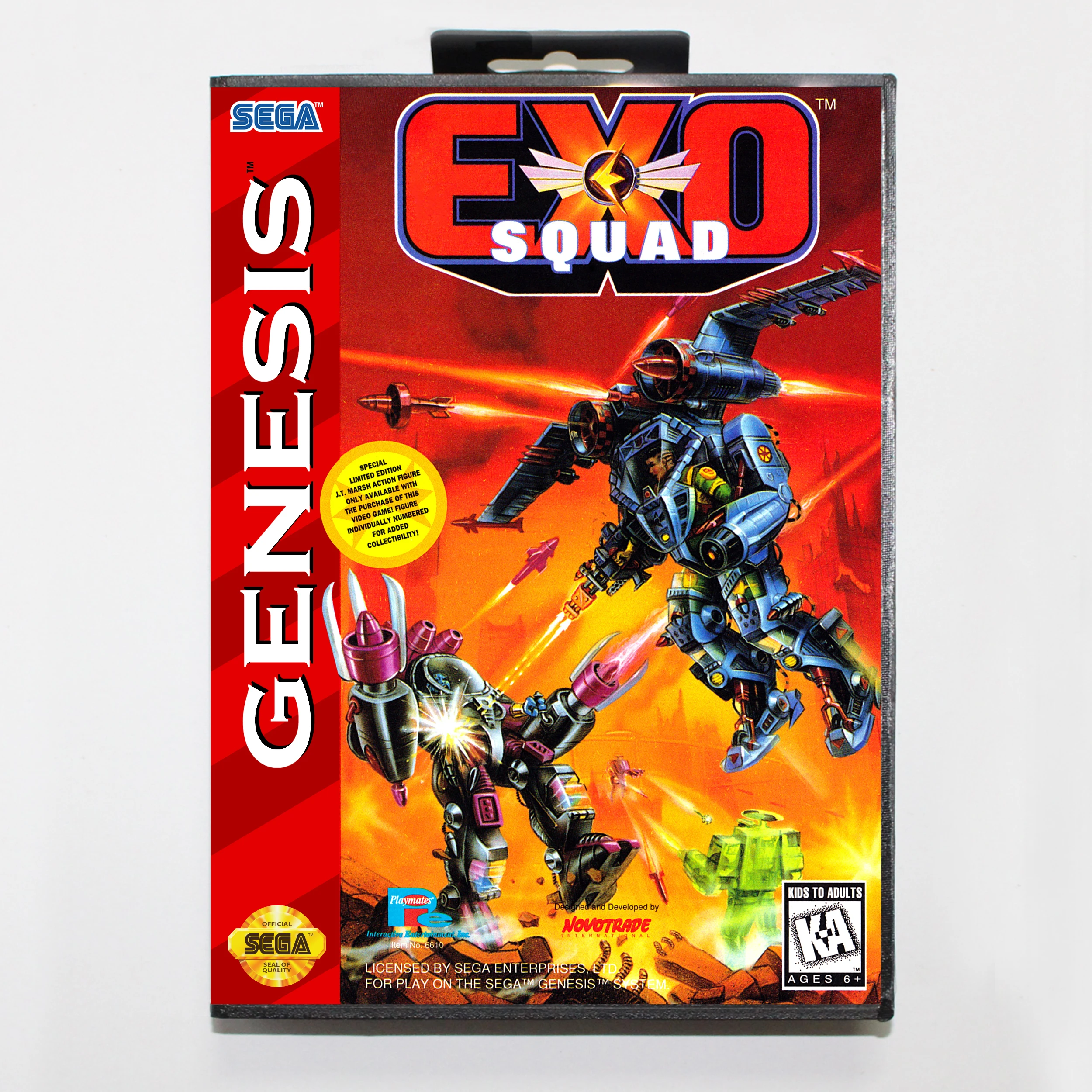 Exo отряд в коробке версия 16 бит MD игровая карта для Sega MegaDrive Sega Genesis System
Exo отряд в коробке версия 16 бит MD игровая карта для Sega MegaDrive Sega Genesis System