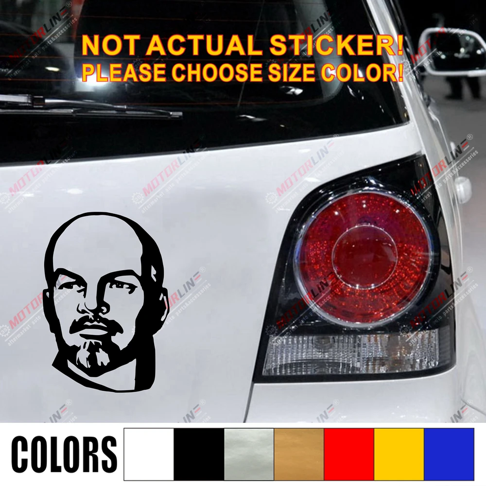 Lenin Car Trunk Sticker Decal Vladimir Ilyich Ulyanov Vinyl Russian Soviet Russia
Lenin Car Trunk Sticker Decal Vladimir Ilyich Ulyanov Vinyl Russian Soviet Russia