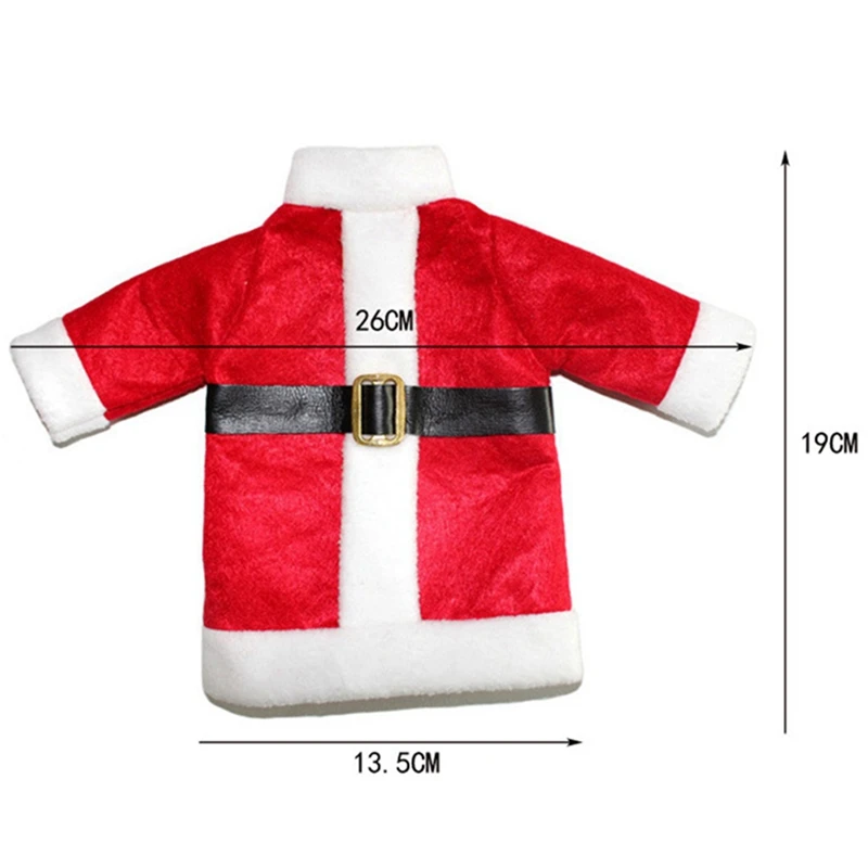 2pcs/ Set Christmas Decoration Red Wine Bottle Covers Clothes With Hats For Home Christmas Dinner Party Or Gift
2pcs/ Set Christmas Decoration Red Wine Bottle Covers Clothes With Hats For Home Christmas Dinner Party Or Gift