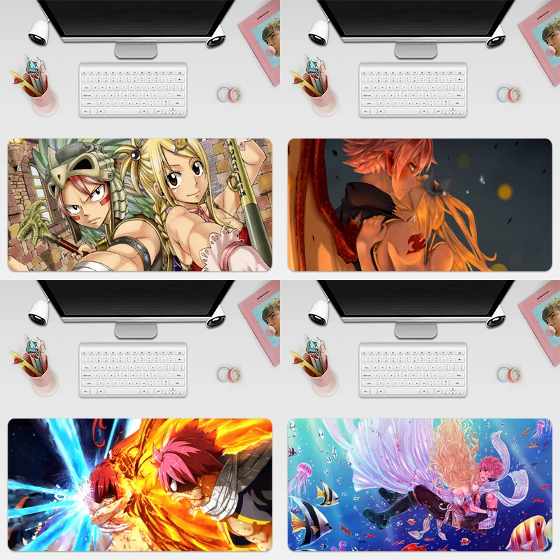 Fairy Tail Natsu and Lucy Large 800x300mm/700x300mm/600x300mm Rubber Mouse Pad Tablet Mousepad With Edge Locking
Fairy Tail Natsu and Lucy Large 800x300mm/700x300mm/600x300mm Rubber Mouse Pad Tablet Mousepad With Edge Locking