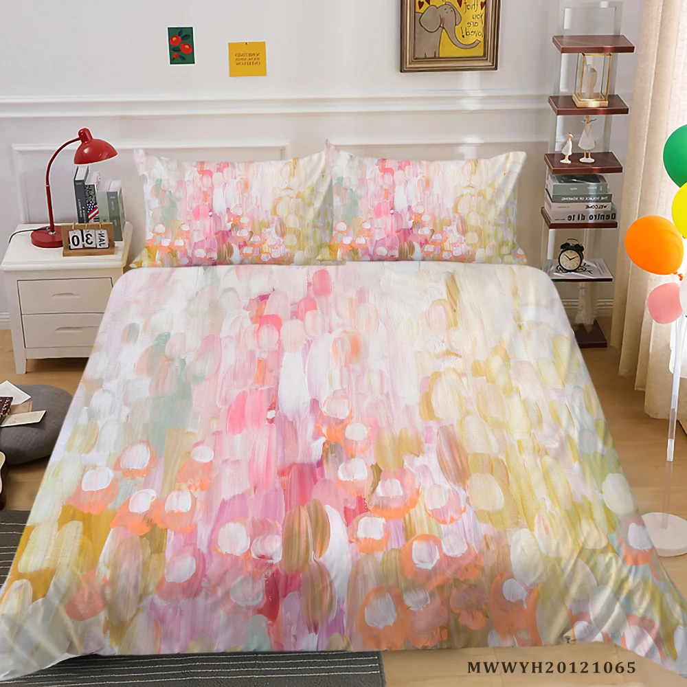Colourful Painting Print Bedding Set King Size Duvet Cover Set 2/3 Pcs Modern Bed Set Pillowcase
Colourful Painting Print Bedding Set King Size Duvet Cover Set 2/3 Pcs Modern Bed Set Pillowcase