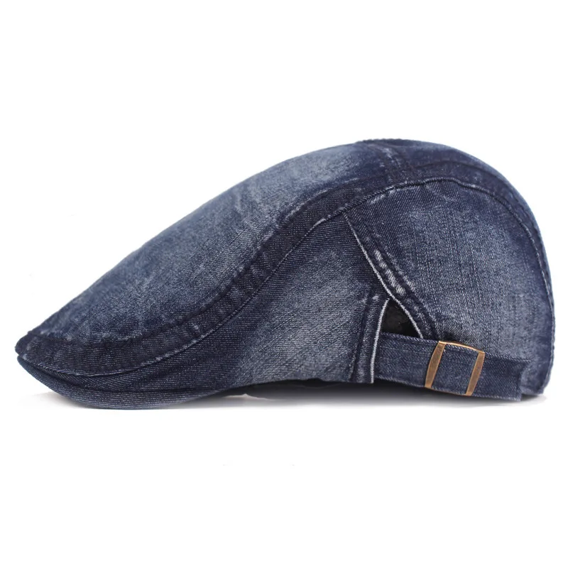 Denim Peaked Cap Men's and Women's Beret Washed Cloth Distressed Hat Casual Forward Hat Foreign Trade Hat
Denim Peaked Cap Men's and Women's Beret Washed Cloth Distressed Hat Casual Forward Hat Foreign Trade Hat