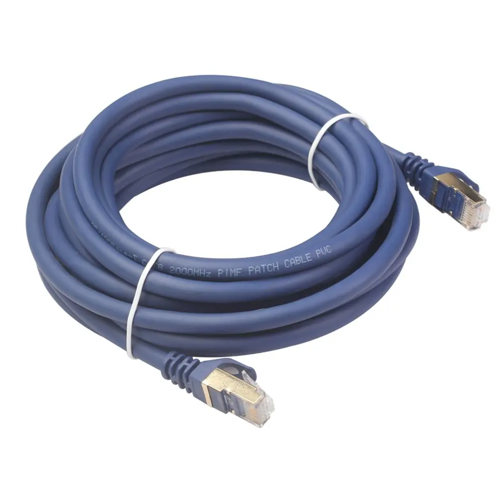 Cat8 Ethernet Cable 40Gbps RJ 45 Network Cable LAN RJ45 Patch Cord For PS4 Laptop PC For PS4 Router Cat 8 Cable Ethernet
Cat8 Ethernet Cable 40Gbps RJ 45 Network Cable LAN RJ45 Patch Cord For PS4 Laptop PC For PS4 Router Cat 8 Cable Ethernet