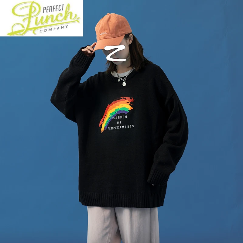 Sweater Women Korean 2021 Tops Female Winter Clothes Womens Rainbow Toppoies Japanese Fashion Sweaters Femme Chandails LXR1152
Sweater Women Korean 2021 Tops Female Winter Clothes Womens Rainbow Toppoies Japanese Fashion Sweaters Femme Chandails LXR1152