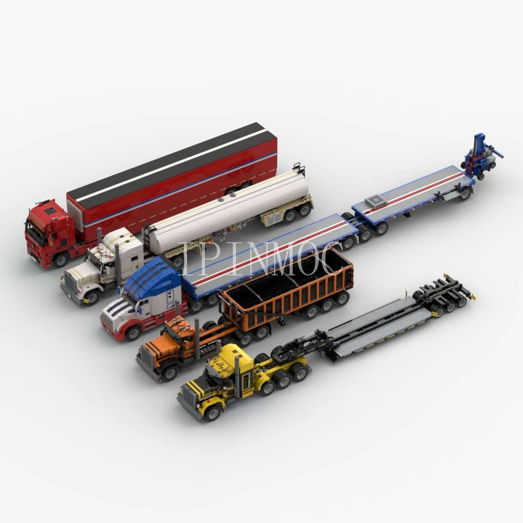 New technology legoins lepins building block moc-3125 kenworth t680 semi truck remote control assembly toy boy birthday gift
New technology legoins lepins building block moc-3125 kenworth t680 semi truck remote control assembly toy boy birthday gift